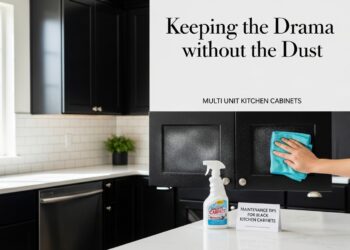 Maintenance Tips for Black Kitchen Cabinets Keeping the Drama without the Dust Maintenance Tips for Black Kitchen Cabinets Keeping the Drama without the Dust